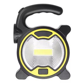 AA Battery Power LED COB Flashlight Lantern Floodlight + Side Light Small & Portable Work Light