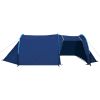 Tent, Waterproof, 4 Persons Navy Blue/Light Blue