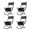 4-piece Folding  Chair with Storage Bag outdoor Camping, Picnics and Fishing