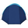 Tent, Waterproof, 4 Persons Navy Blue/Light Blue