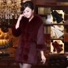 New Fashion Long Fur Coat Elegant Thick Warm Outerwear