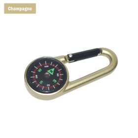 Double-sided Multifunctional Compass (orange,green: Champagne)