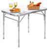 Adjustable Folding Table