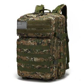 Military 3P Tactical 45L Backpack (orange,green: ACU Camo)