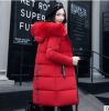 Winter New Hooded Solid Color Women's Jacket