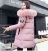 Winter New Hooded Solid Color Women's Jacket