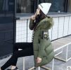 Winter New Hooded Solid Color Women's Jacket