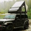 Aluminium Black Hard Shell Grey Rooftop Tent for Camping