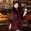 New Fashion Long Fur Coat Elegant Thick Warm Outerwear