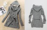 New Fashion Women's Long Sleeve Hoodie Coat Warm Cardigans Sweater Jacket