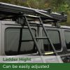 Aluminium Black Hard Shell Grey Rooftop Tent for Camping