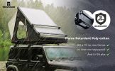 Aluminium Black Hard Shell Grey Rooftop Tent for Camping